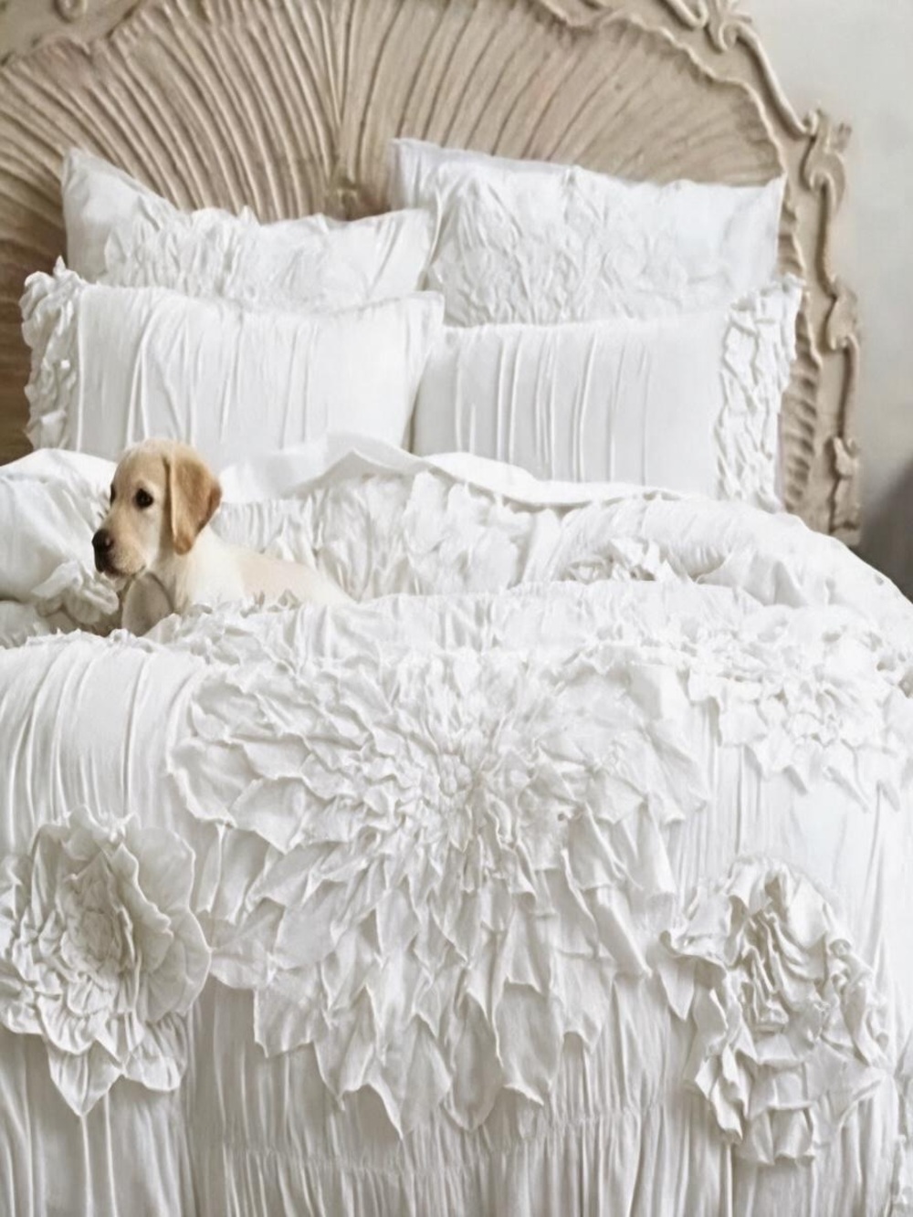 NWT Anthropologie Georgina King Shams Cotton 1 Set